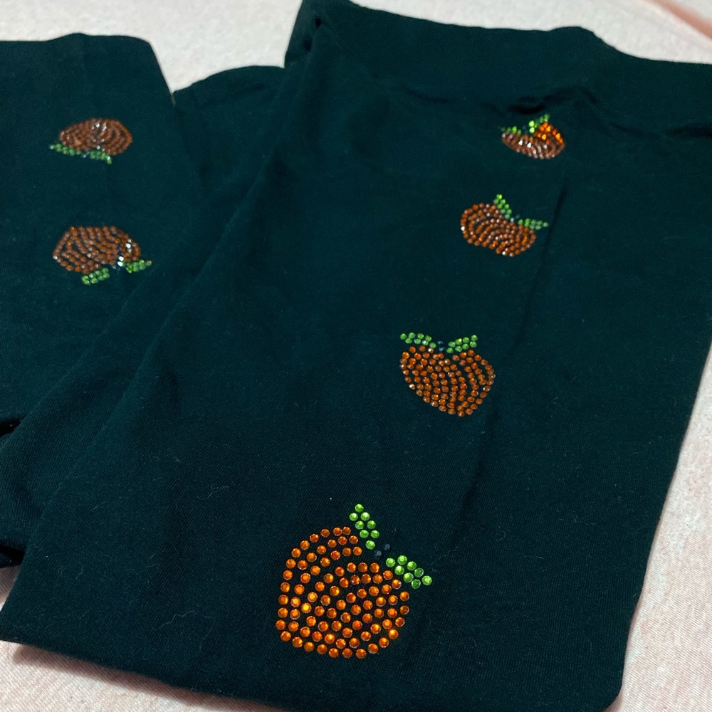 Victoria’s Secret Pink Peach Bling Leggings